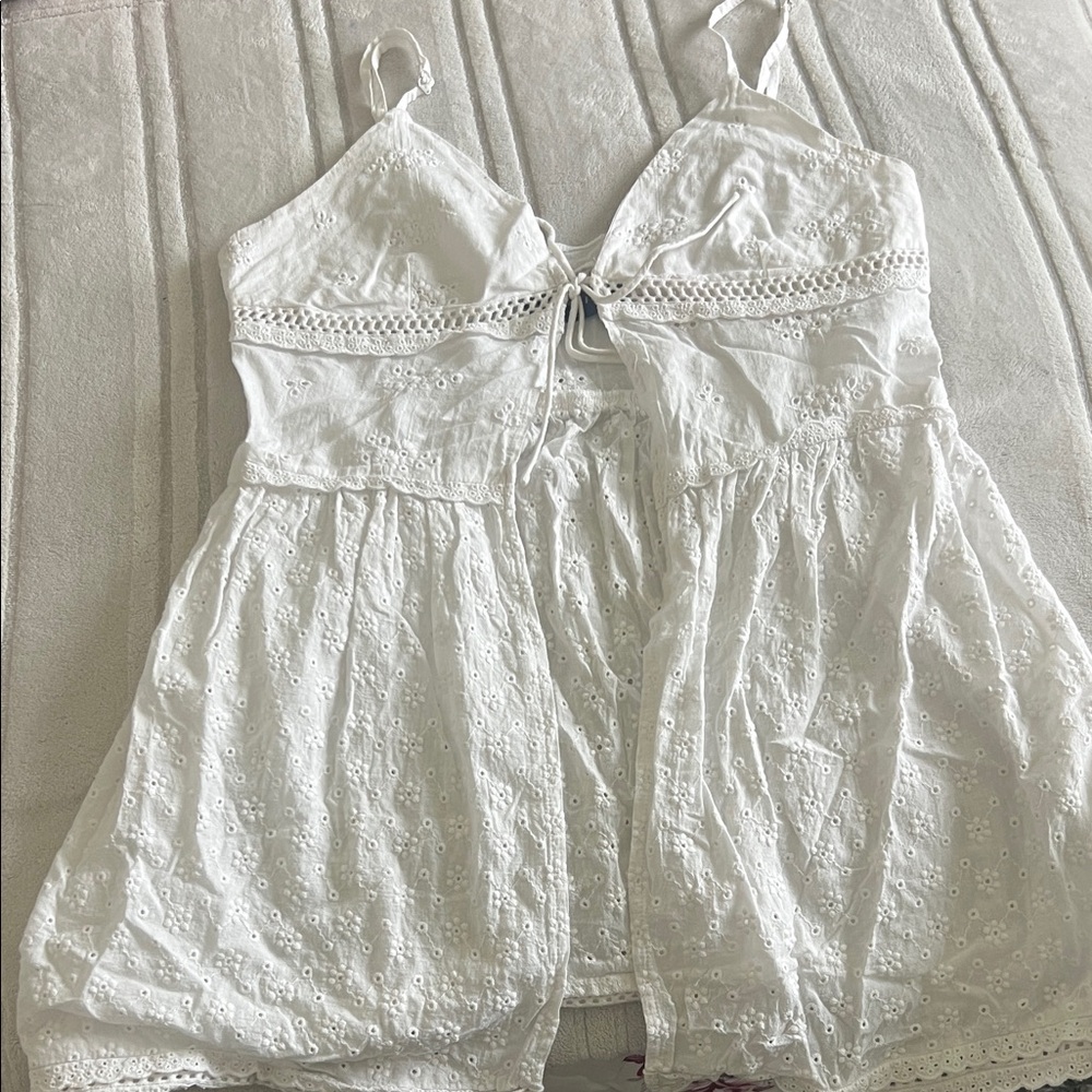 White fox summer top